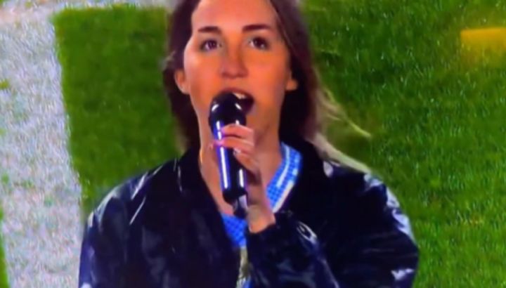 Quién es Florencia Chiusano, la joven que cantó una canción de la Selección Argentina en el Monumental y se volvió tendencia