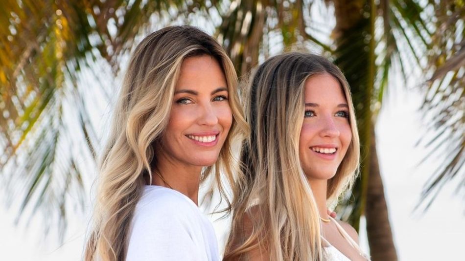 Rocío Guirao Díaz y su hija Aitana