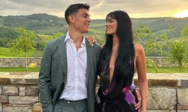 Oriana Sabatini y Paulo Dybala