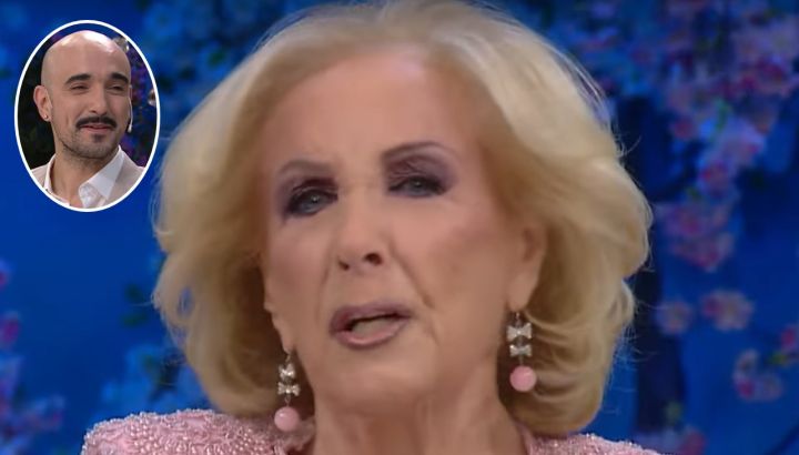 El fuerte exabrupto de Mirtha Legrand al aire en medio de un reclamo a Abel Pintos