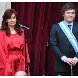 Cristina Kirchner y Javier Milei | Foto:CEDOC