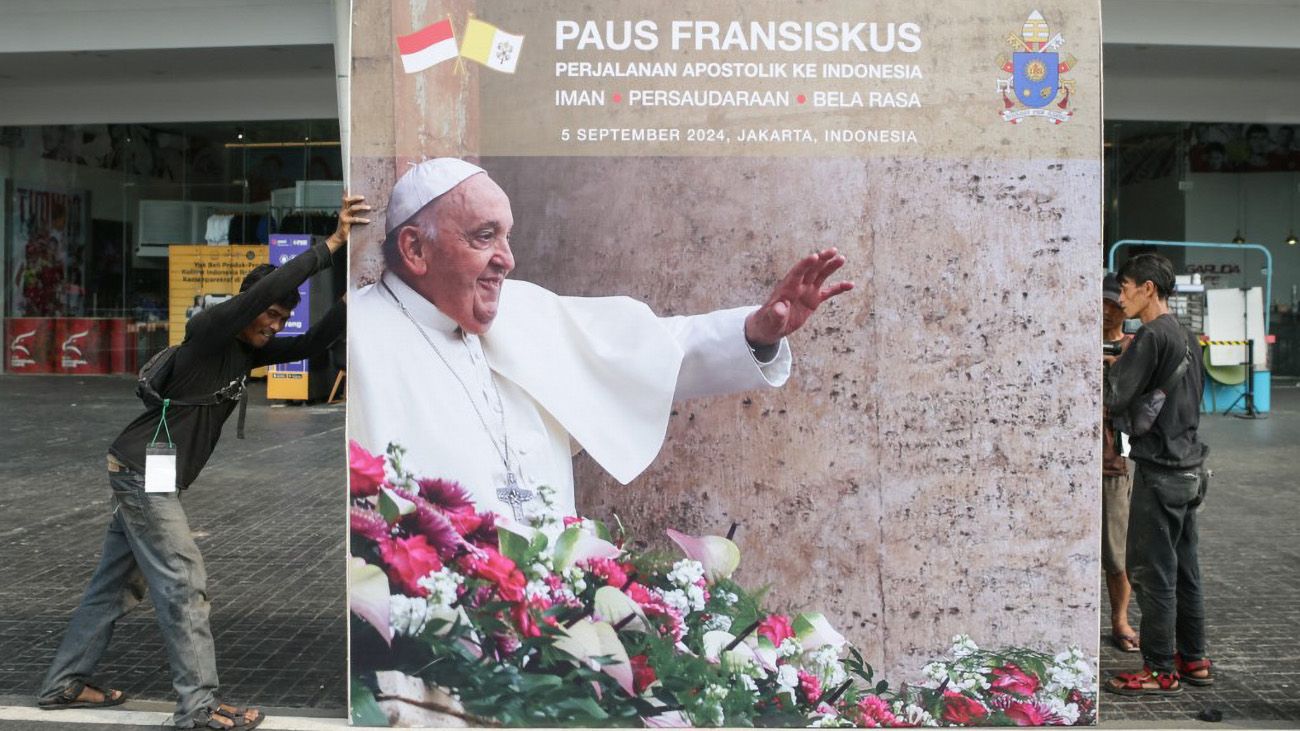 Papa Francisco gira por Indonesia y naciones del Pacífico