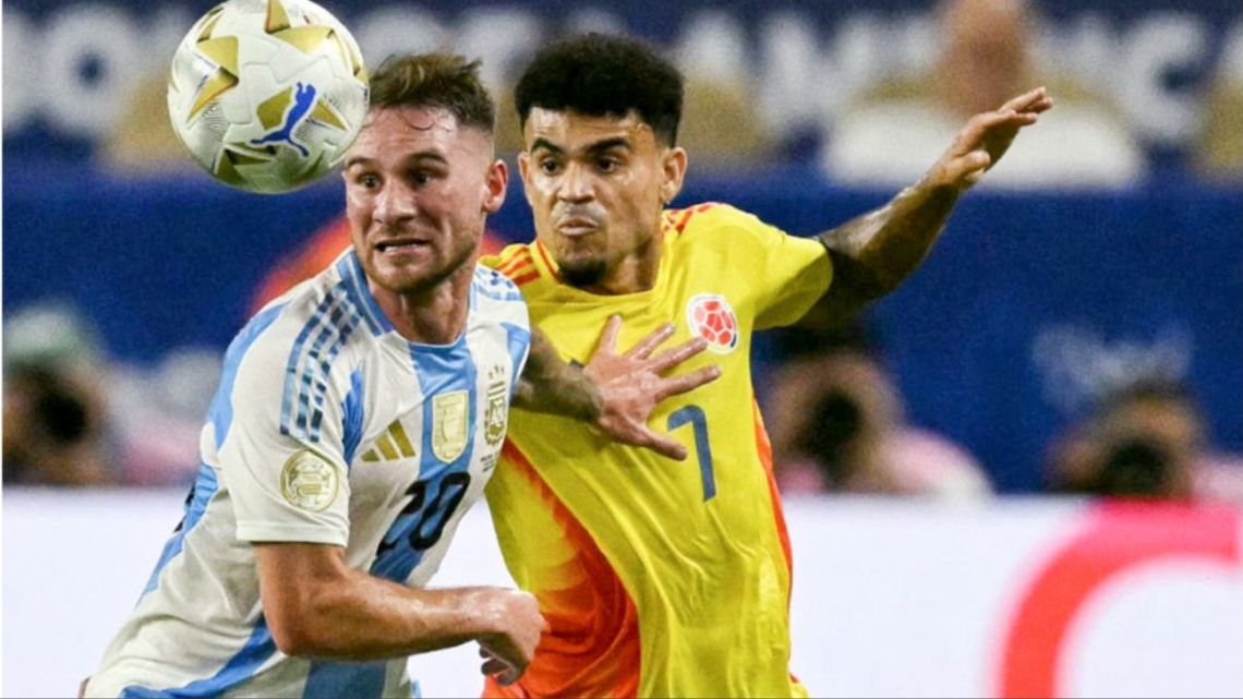 Partido de más de tres puntos la Selección Argentina visita a Colombia