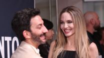 Juan Minujin y Angelina Jolie
