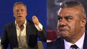 Andres Fassi y Chiqui Tapia