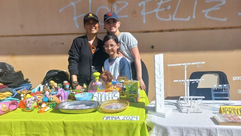 Lourdes, radióloga y feriante