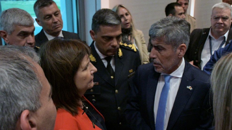 Quinteros junto a Bullrich en Salta
