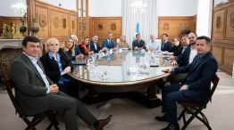 Karina Milei recibió a representantes de los bloques colaboracionistas en Casa Rosada.