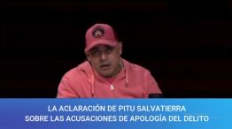 La aclaración de "Pitu" Salvatierra