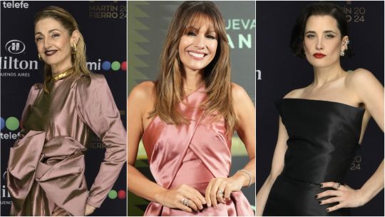 Martin Fierro 2024: Qué vistieron las estrellas de la televisión argentina