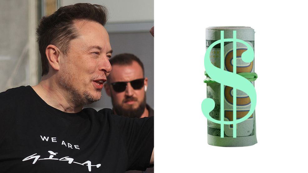 Elon Musk y pesos