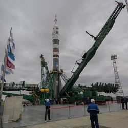 La nave espacial Soyuz MS-26 de Roscosmos se lanzará desde el cosmódromo de Baikonur en Kazajstán.