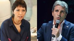 Mayra Mendoza cruzó a Luis Caputo