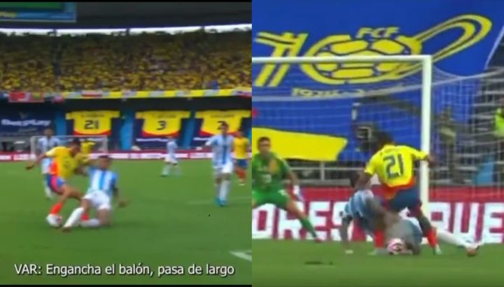 Audio Var Argentina Colombia penal