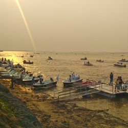 la Fiesta Del Dorado con devolución en Isla del Cerrito, en la provincia de Chaco no se realiza desde la Pandemia. 