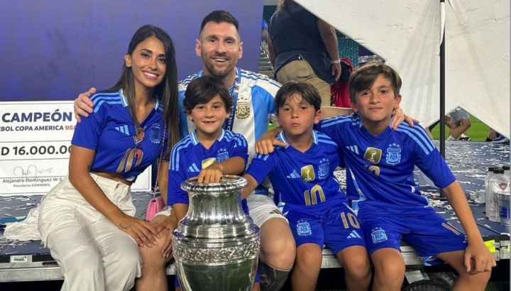 El tierno posteo de Antonela Roccuzzo por el cumpleaños de Mateo Messi 