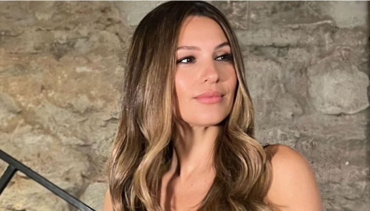 Las impactantes fotos de Pampita con un body negro que incendiaron las redes sociales