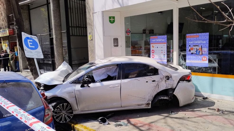 Sinistro en Córdoba en bv Chacabuco