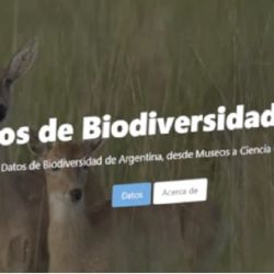 Aloja datos abiertos de la biodiversidad de la Argentina.