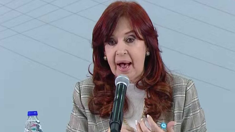 Cristina Fernández de Kirchner habla en Merlo 20240913