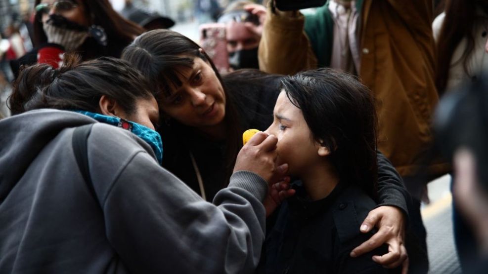 La nena de 10 años que fue victima de los excesos policiales