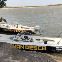 La temporada de pesca en los ríos del norte es muy buena a pesar de que los caudales no son los ideales. 