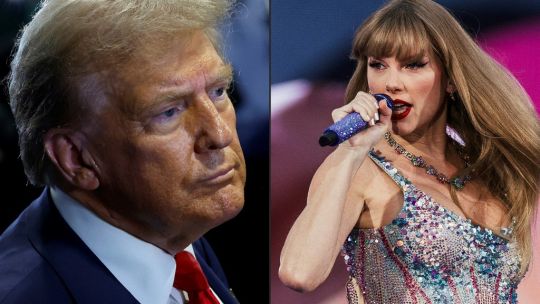 Donald Trump declaró su "odio" por Taylor Swift tras su apoyo a Kamala Harris