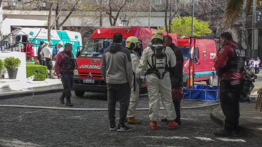 Mal momento en un hotel de Retiro por escape de cloro: hubo evacuados y una veintena de asistidos por el SAME