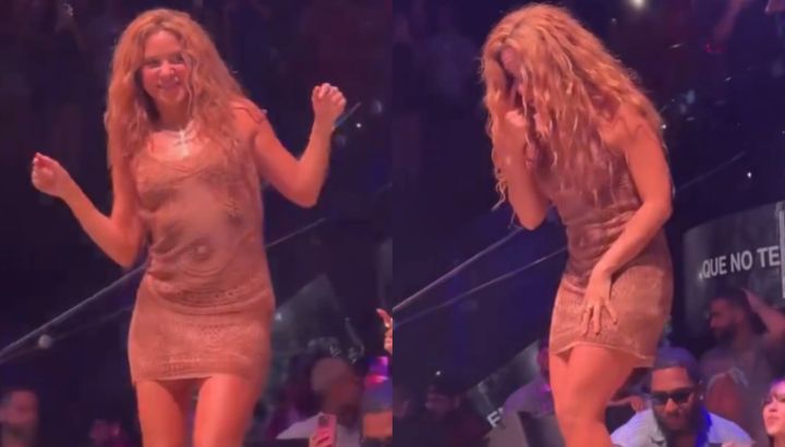 El incómodo momento de Shakira cuando alguien intentó grabar sus partes íntimas en pleno show