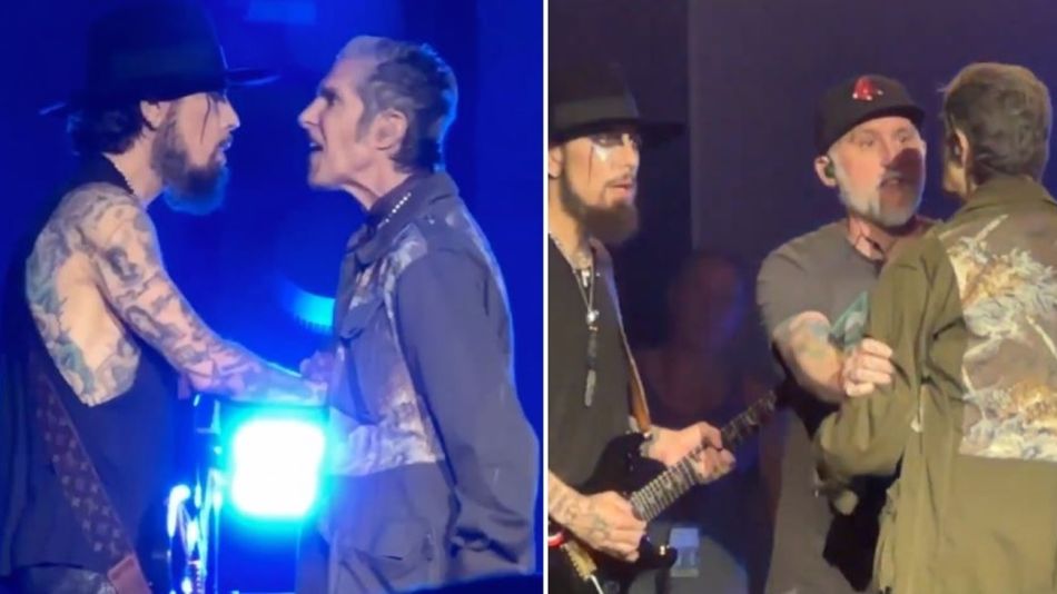 Perry Farrell golpeó al guitarrista Dave Navarro