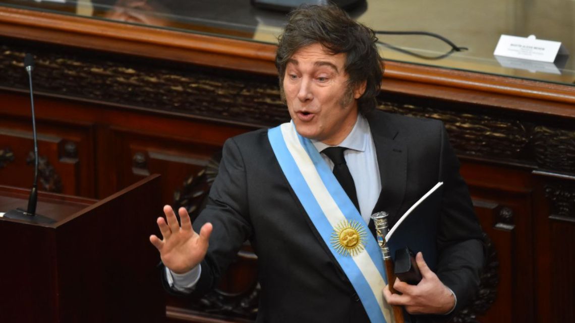 Los puntos centrales del discurso de Javier Milei en el Congreso | Perfil