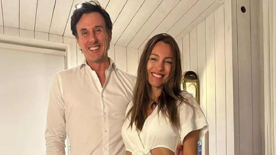 Pampita y Roberto García Moritan