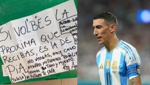 Amenazas a Ángel Di María