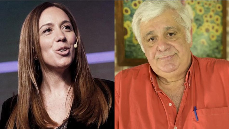 María Eugenia Vidal y Alberto Samid