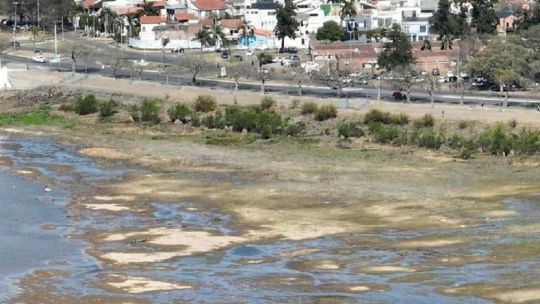 Por la bajante del Paraná, otra vez se está secando la laguna Setúbal