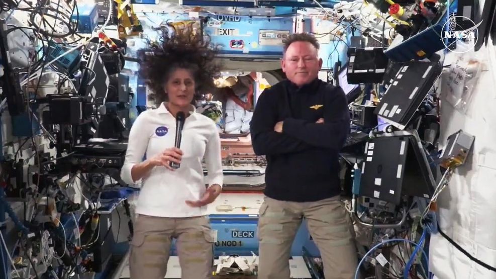 Astronautas varados de la NASA hablan sobre las elecciones en Estados Unidos