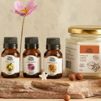 El uso cosmético de aceites vegetales orgánicos y aceites esenciales