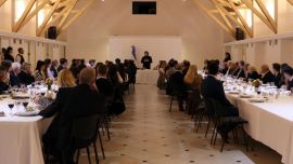 Cena de Olivos: Milei “ameno”, Sturzenegger en modo docente y un “menú austero”