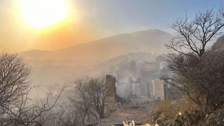 INCENDIOS EN CAPILLA DEL MONTE.