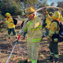 Estuvieron destinados a bomberos voluntarios de la región