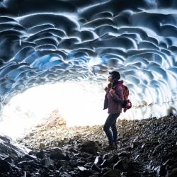 El área natural protegerá a los túneles de hielo del Cerro La Torta