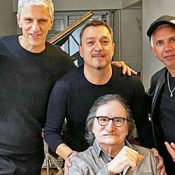Para  “La lógica del escorpión”, García se rodeó de los mejores productores e ingenieros de sonido de Sony Music.  | Foto:Sony Music Argentina