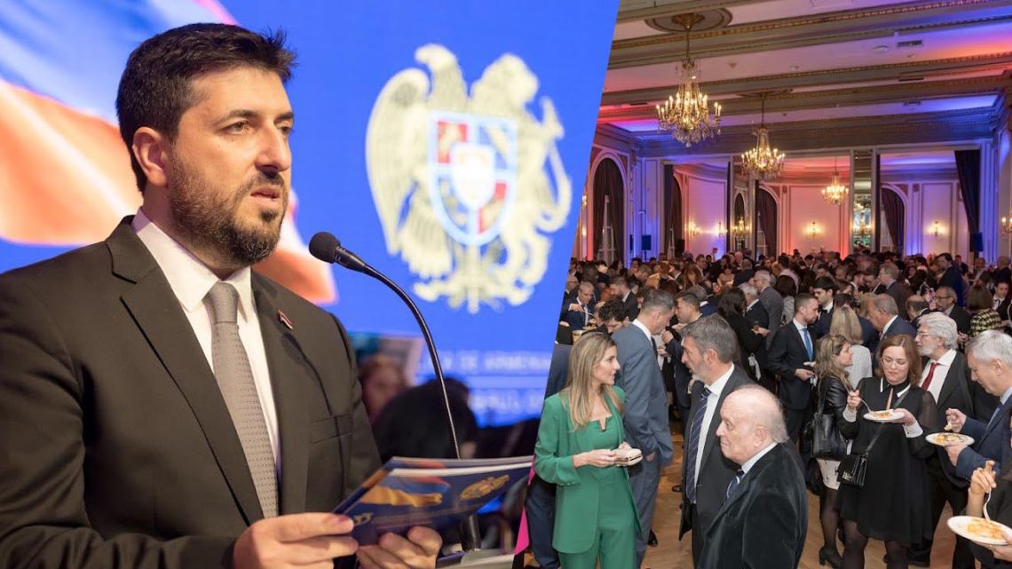 The Armenian Embassy in Argentina celebrates its 33rd anniversary of the nation's independence on Tuesday with an impressive celebration at the Hotel Alvear in Recoleta.