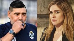 Diego Maradona y Lilia Lemoine