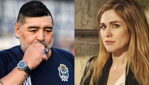 Diego Maradona y Lilia Lemoine