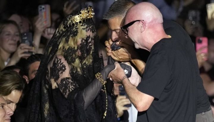 Dolce & Gabbana en Milan Fashion Week y su tributo a Madonna y Marylin Monroe