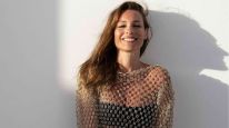 De lentejuelas y elegante: el fantástico look de Pampita en tonos verdes