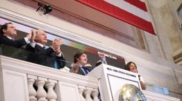 Javier Milei en Wall Street