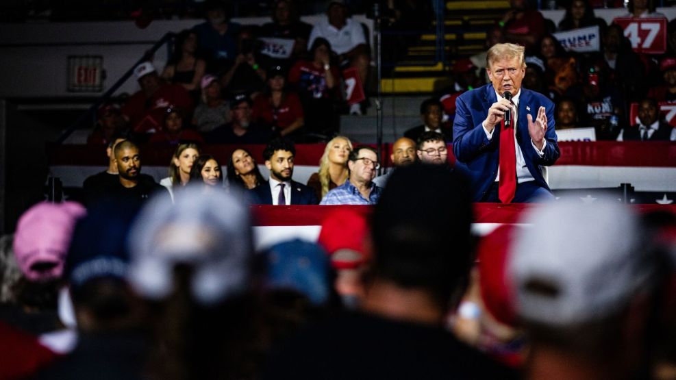 Donald Trump And Sarah Huckabee Sanders Hold Town Hall Event