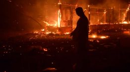 Incendios en las sierras, la virgen quedó intacta